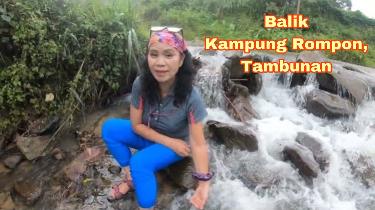 Balik Kampung activities with family at Kampung Rompon, Tambunan