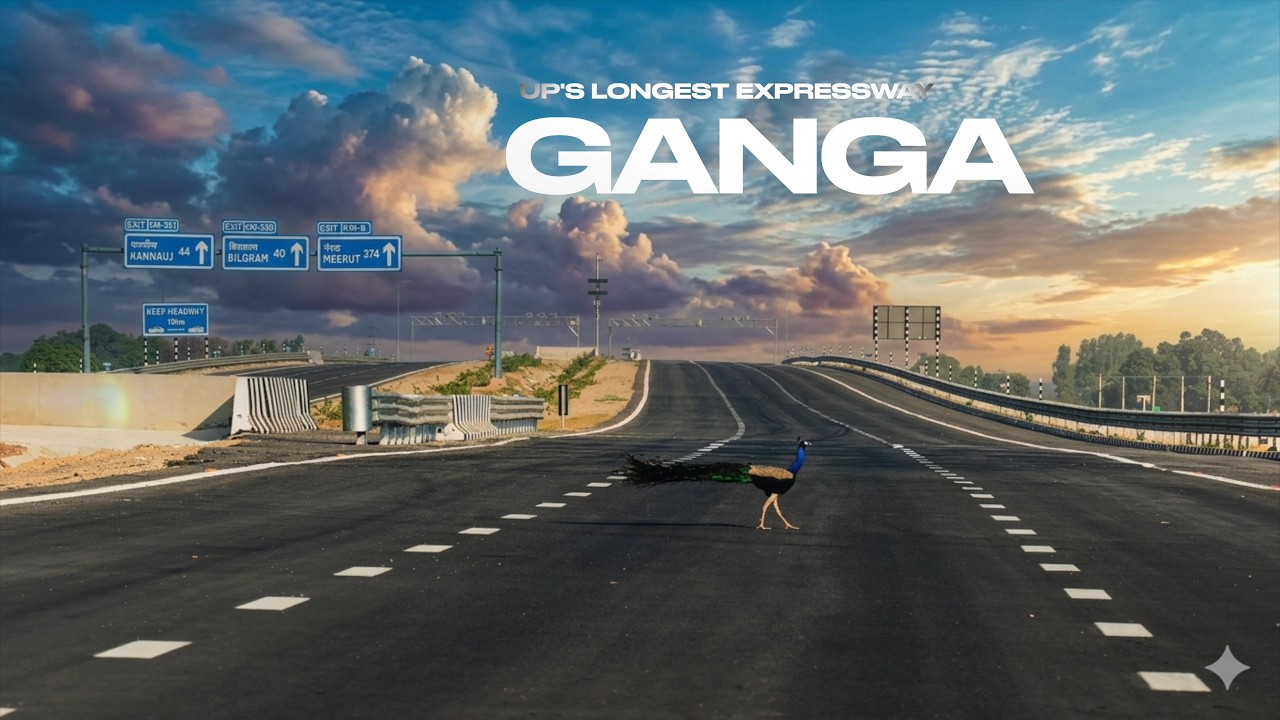 The Longest Expressway Of Uttar Pradesh | Ganga Expressway