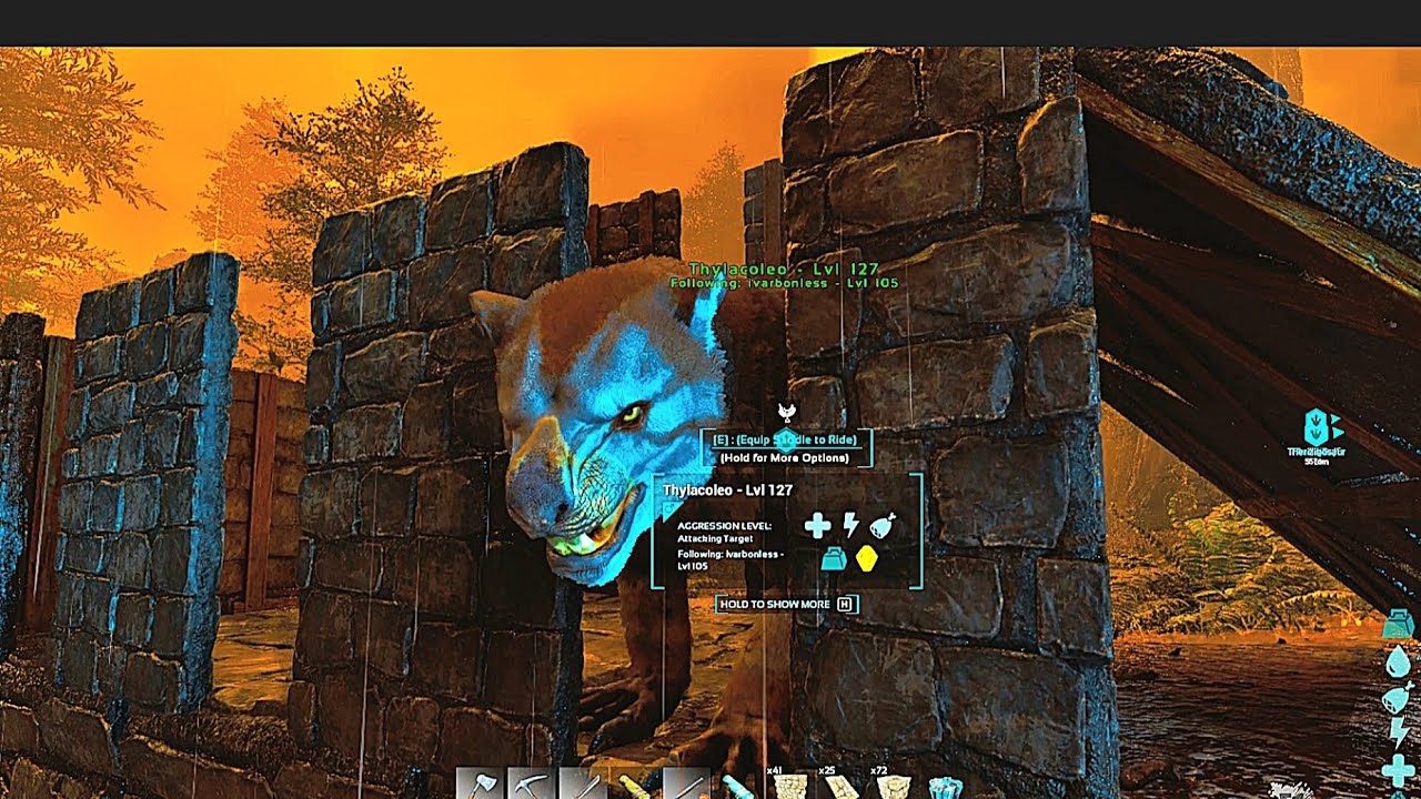 ⚠️ Ark Ascended Ragnarok: How to Find & Trap Thylacoleo 🦖 (Best Locations + Easy Trap Build)