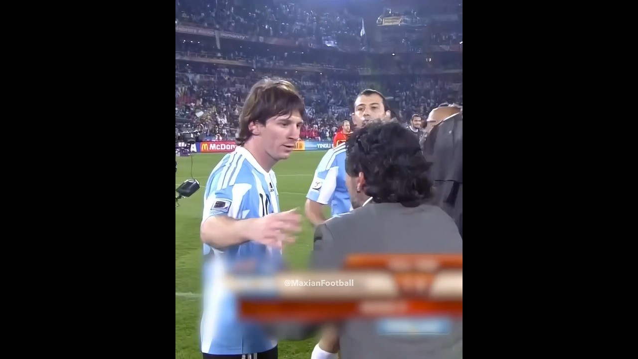 Messi & Maradona ❤️