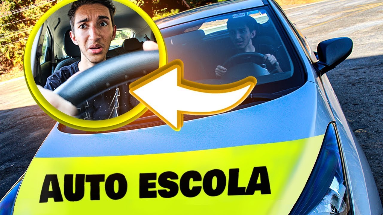 FIZ A PROVA DA AUTO ESCOLA DE CARRO