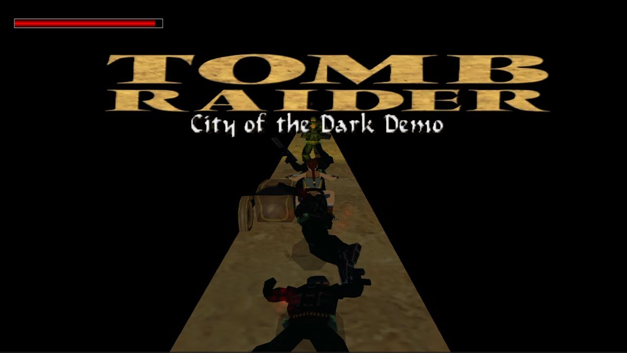 TRLE | City | City of the Dark - Demo | 100% Walkthrough 