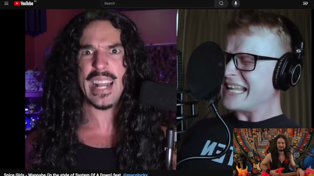 Flair reacts to Wannaby in the style of System of the Down by Ten Second Songs