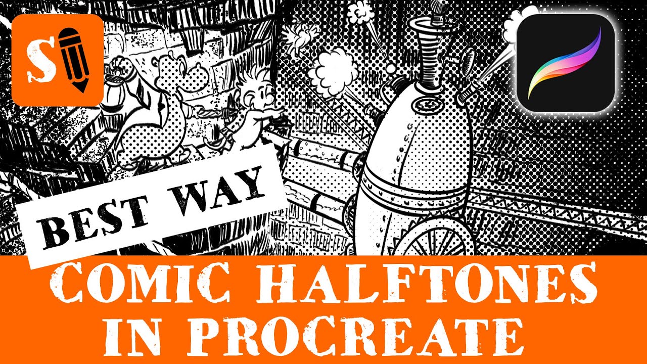How to Make Comic Halftone Dots on iPad
