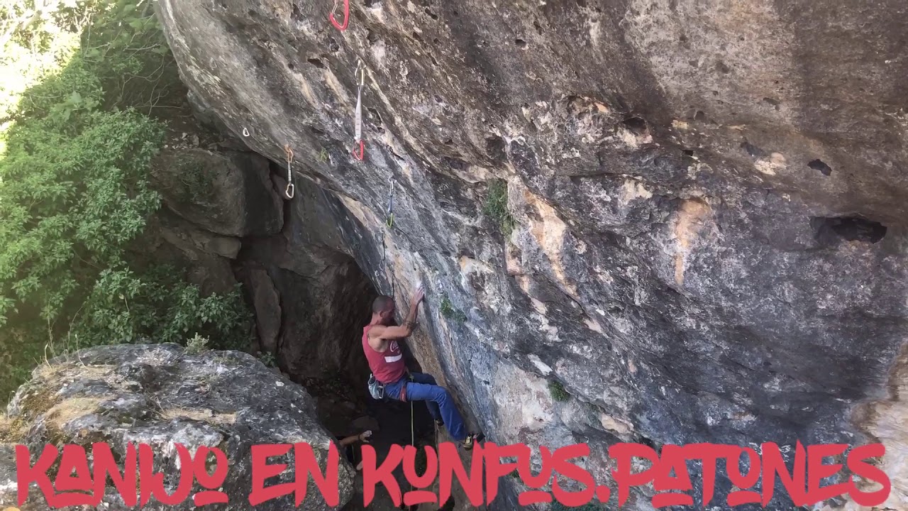 Kanijo en kunfus. Ca&ntilde;on de uceda, Patones de arriba.