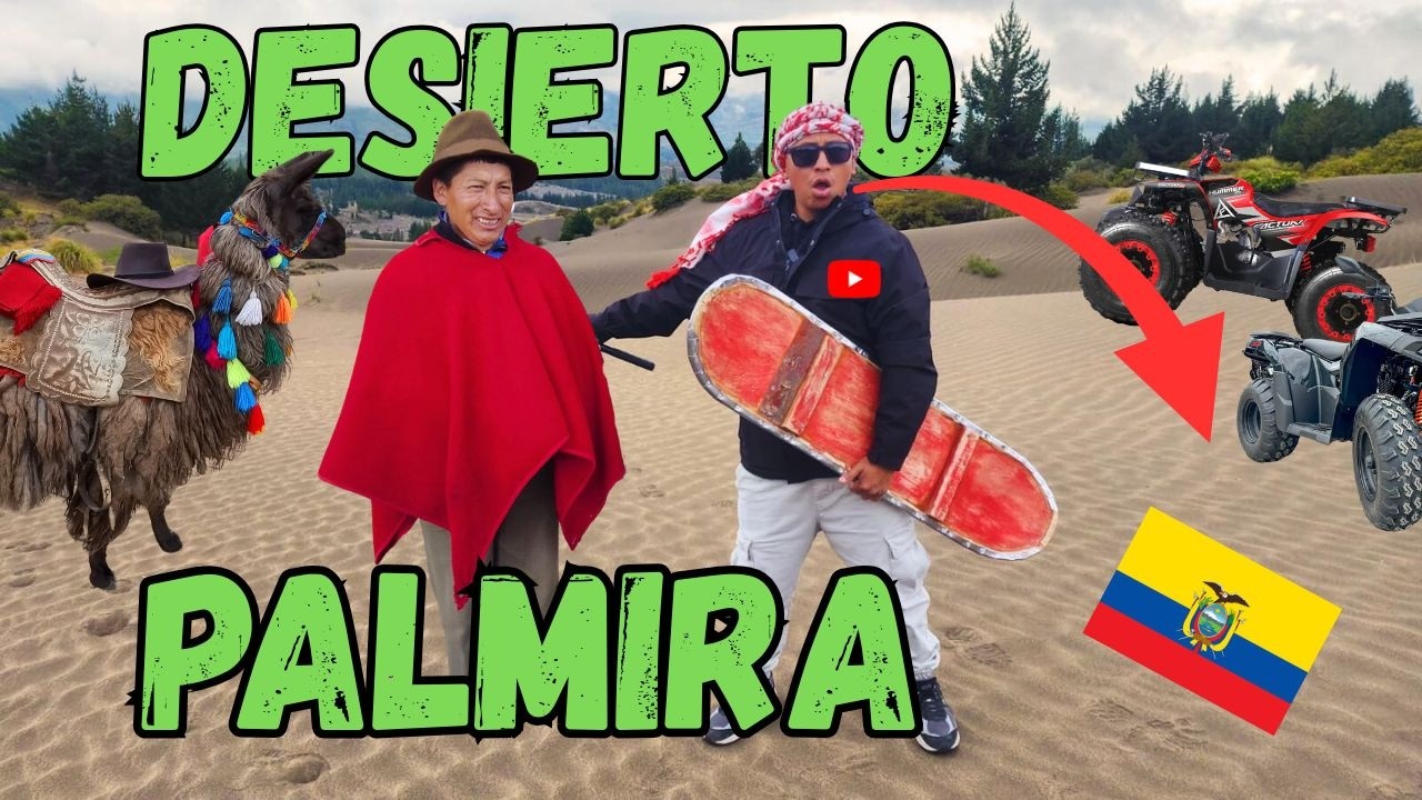 HAY DESIERTO en ECUADOR 😱-visité Palmira y conocí sus dunas. ¿Vale la pena ir?