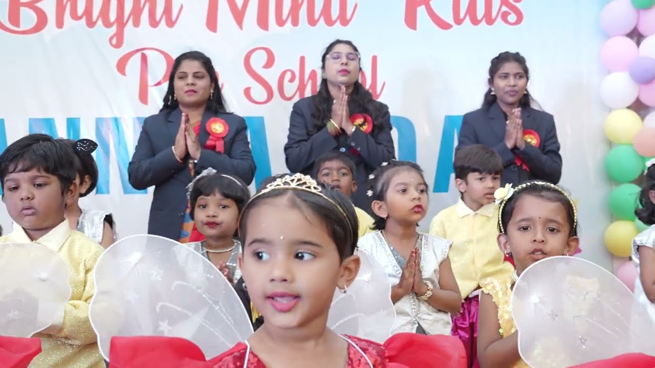Bright Mind Kids Pre-school Prayer Hich amuchi prarthana