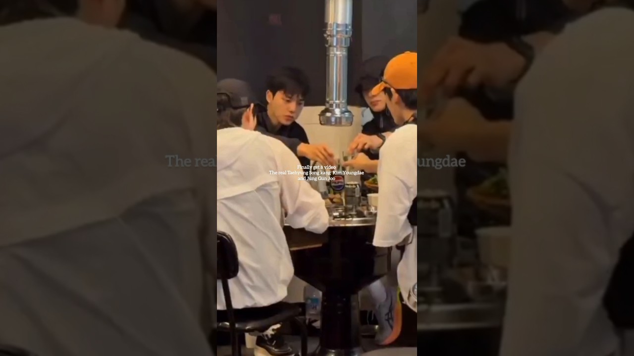 The real Taehyung Song kang Kim Youngdae and Jung Gun Joo ✨🤧#bts#V#bangtan boys 💜