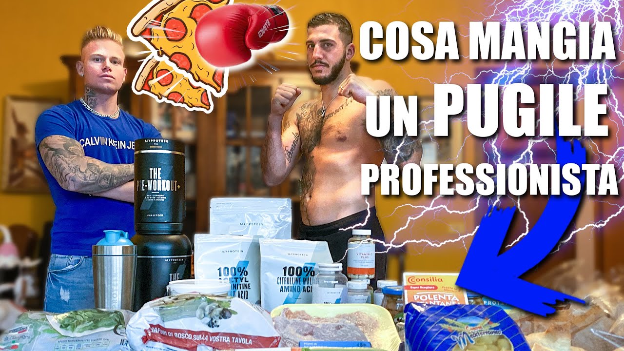 LA DIETA DI UN PUGILE PROFESSIONISTA | Mattia Faraoni