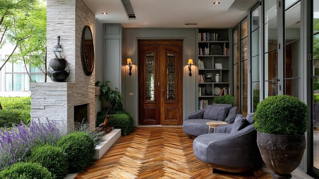 Luxury French Cabin Retreat | Rustic Elegance Meets Parisian Style