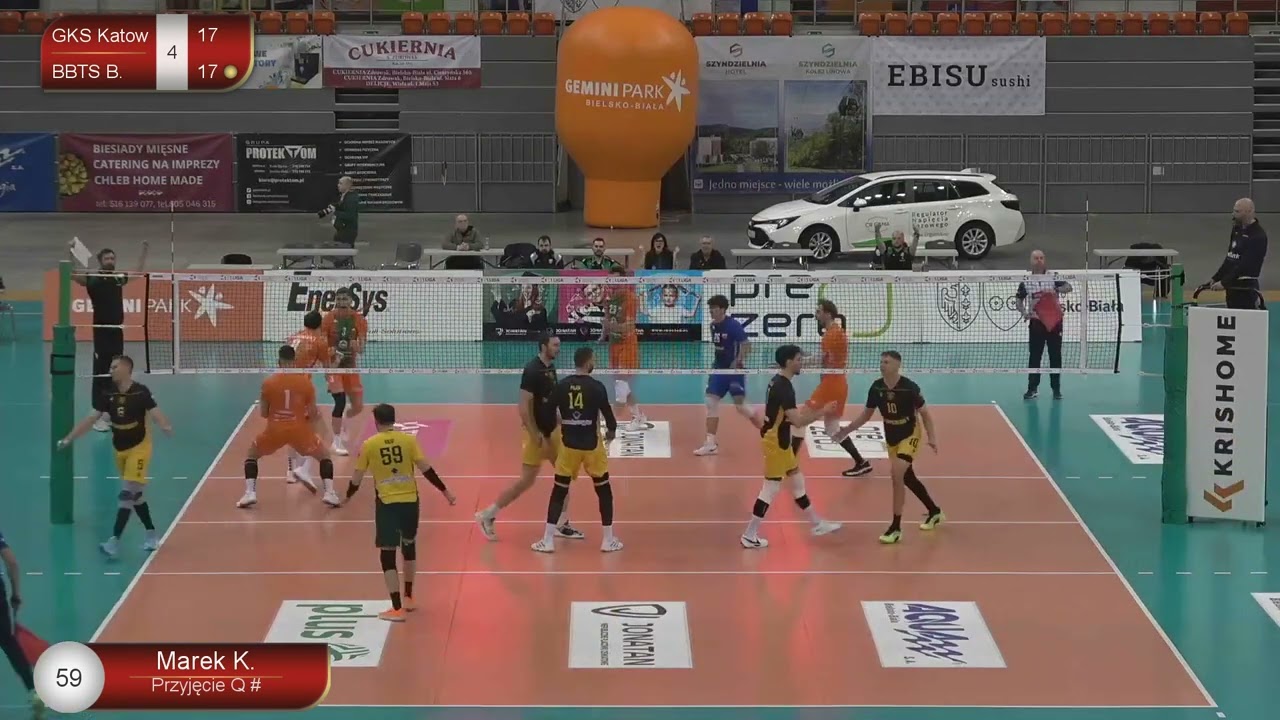#59 Kajetan Marek libero GKS Katowice