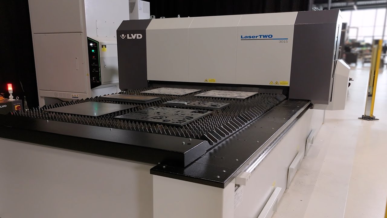 LVD LaserTWO: the affordable top-quality fiber laser cutting machine