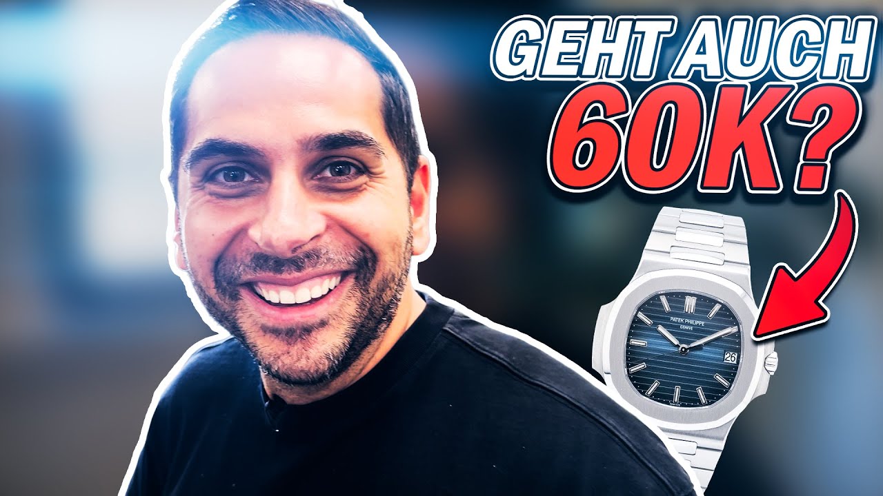 Omid (38) will mir SEINE UHREN andrehen! Marc kauft!