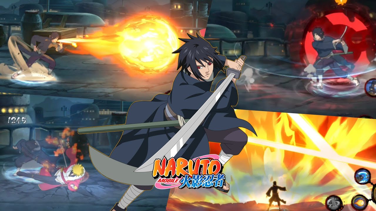 IZUNA UCHIHA IN NARUTO MOBILE FIGHTER - PVP GAMEPLAY 