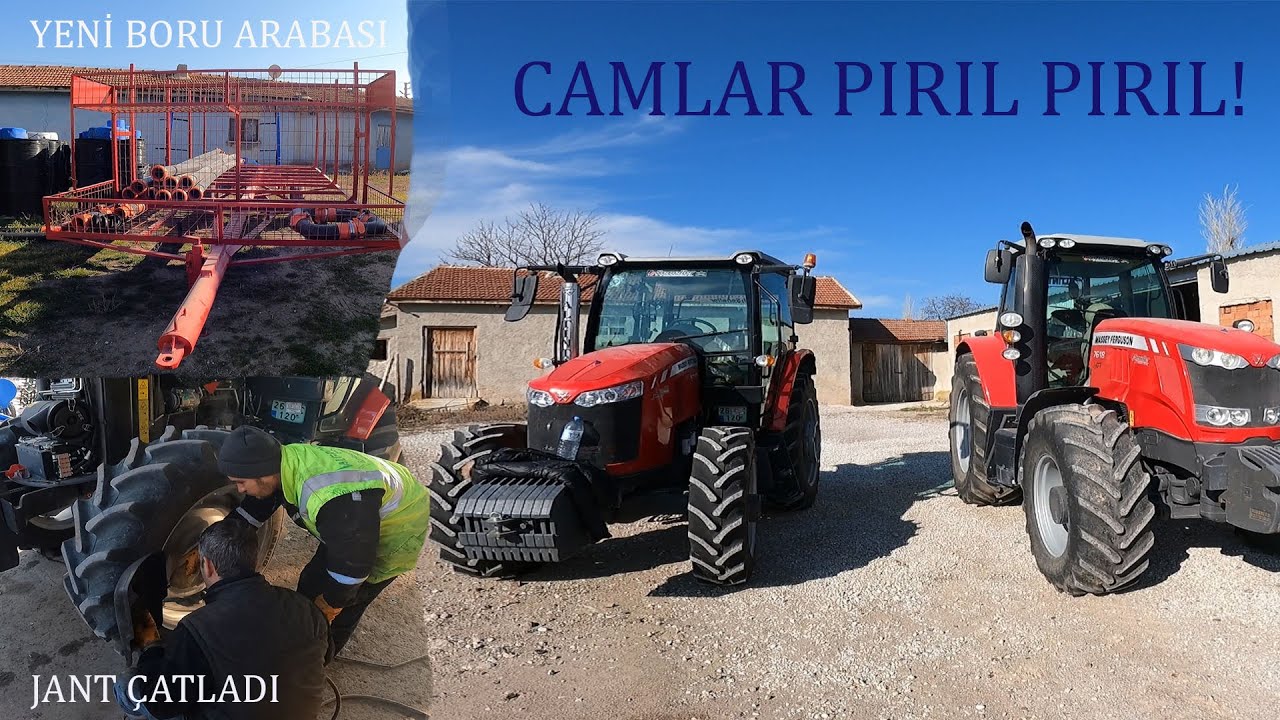 ŞEHİRDEN KÖYE YOLCULUK - YENİ BORU ARABASI - JANTLAR ÇATLAMIŞ -  SİRKELİ SU ÇÖZÜM MÜ?