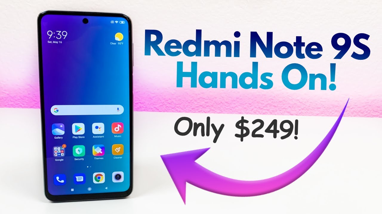 Xiaomi Redmi Note 9S - Hands On & First Impressions!