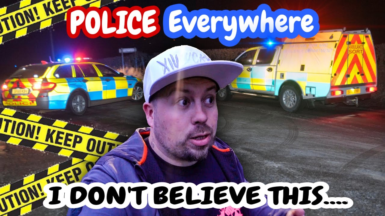 POLICE SURROUNDED THIS ABANDONED VILLAGE WHILE WE WERE EXPLORING