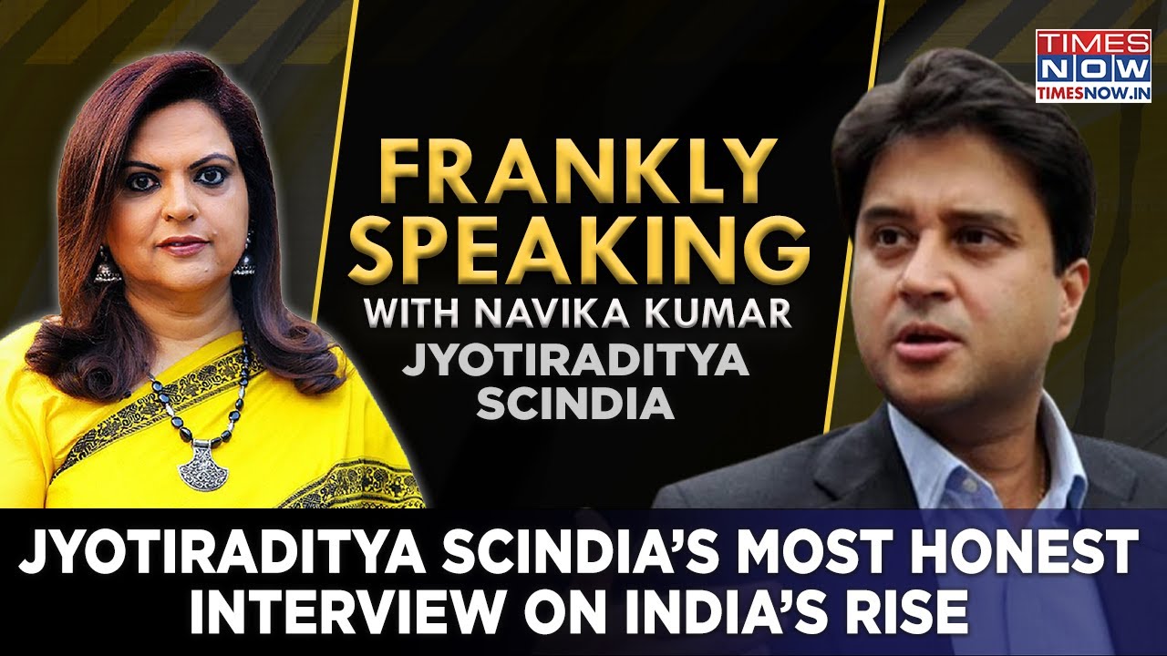 Jyotiraditya Scindia's Candid Interview On Frankly Speaking: Talks India’s Growth, Leadership & More