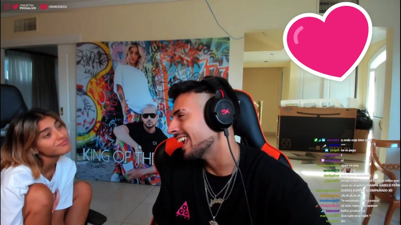 La Chilena vuelve a aparecer en el stream de COSCU