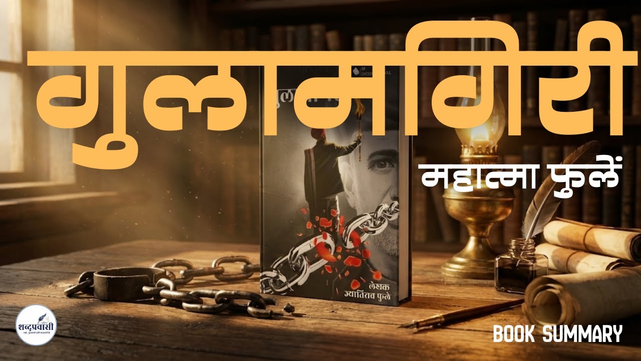 गुलामगिरी - एक ज्वलंत विचार | महात्मा फुले | Gulamgiri by Mahatma Phule | Full Book Summary