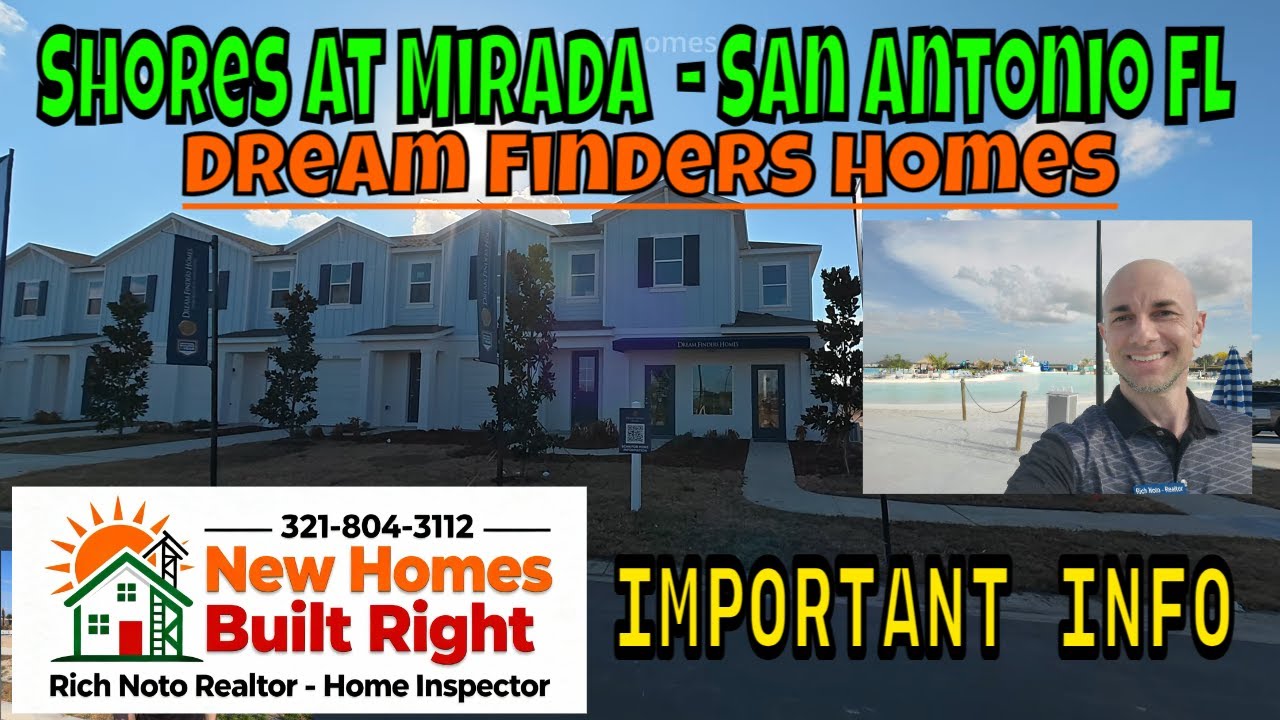 Жилой комплекс Shores at Mirada, Сан-Антонио, Флорида, модель Seabreeze & Sand Dollar от Dream Fi...