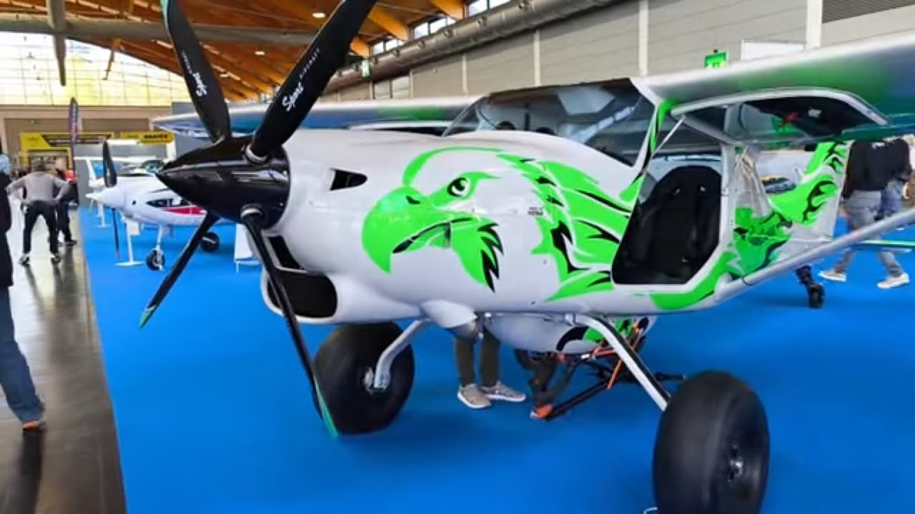 King. Aero Friedrichshafen 2025 Ultra light TL Sirius Backcountry STOL Aircraft