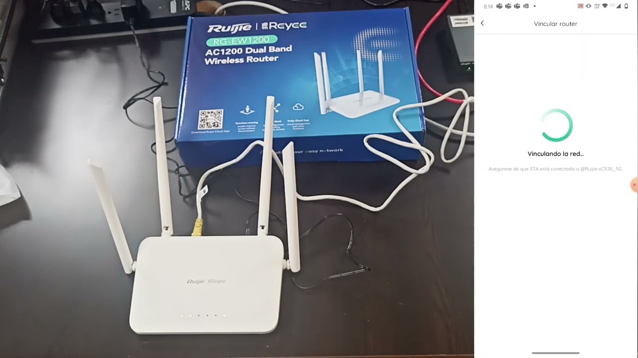 Conoce como configurar el Router RG EW1200 de REYEE