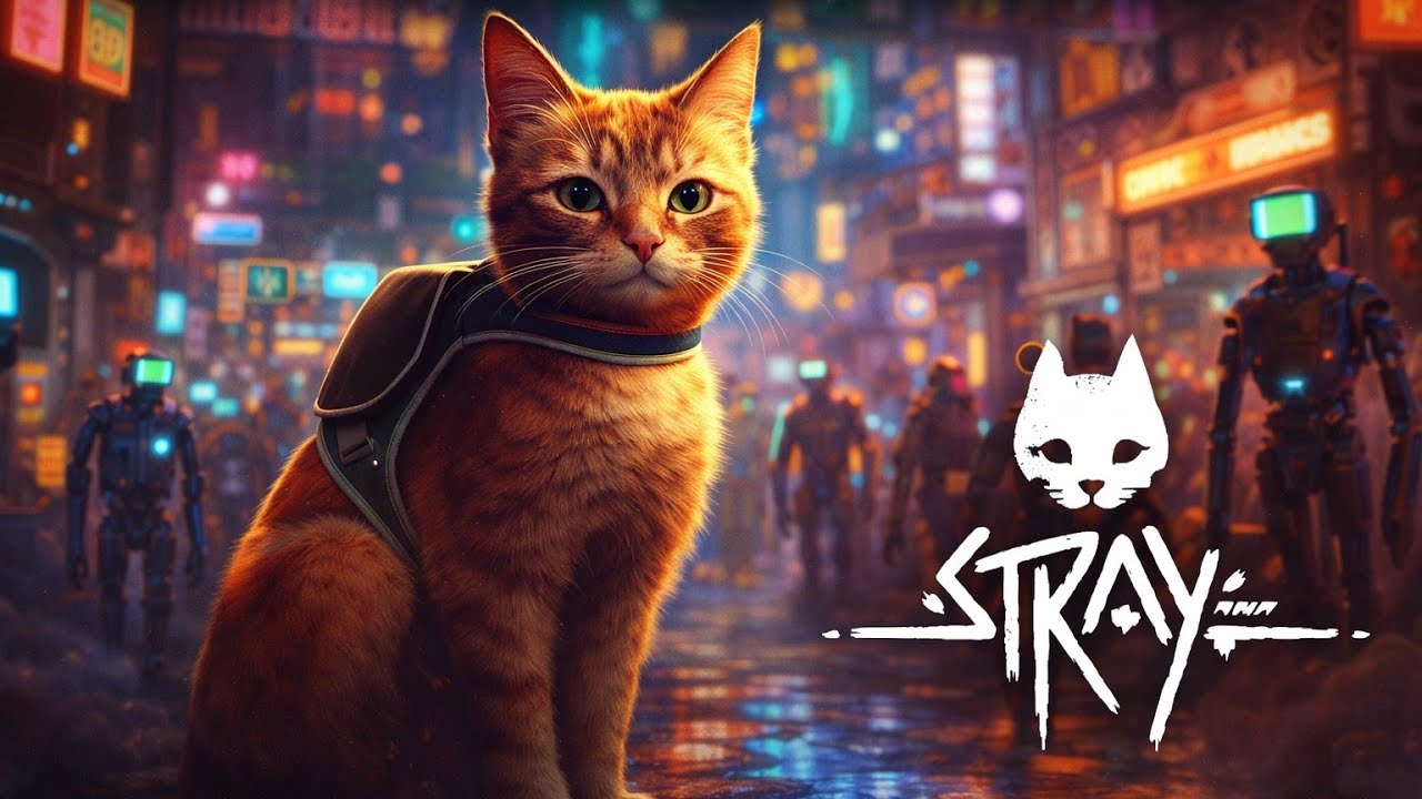 Stray Full Gameplay PS5 - 4K High Graphics Walkthrough