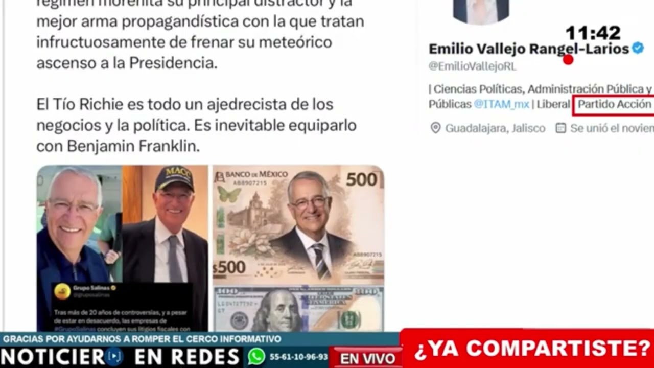 La gente opina sobre el pago de impuestos de Ricardo Salinas… ¡esto no lo verás en HECHOS!