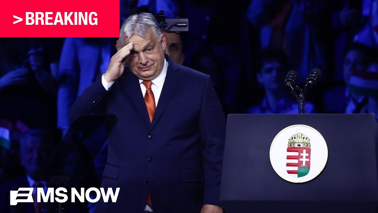 BREAKING: Hungarian Prime Minister Viktor Orb&aacute;n concedes election defeat after 16 years in power