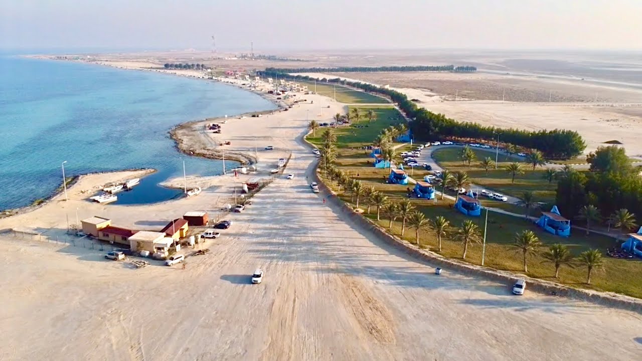 Al-uqair beach Saudi Arabia --- بحر العقير السعودية