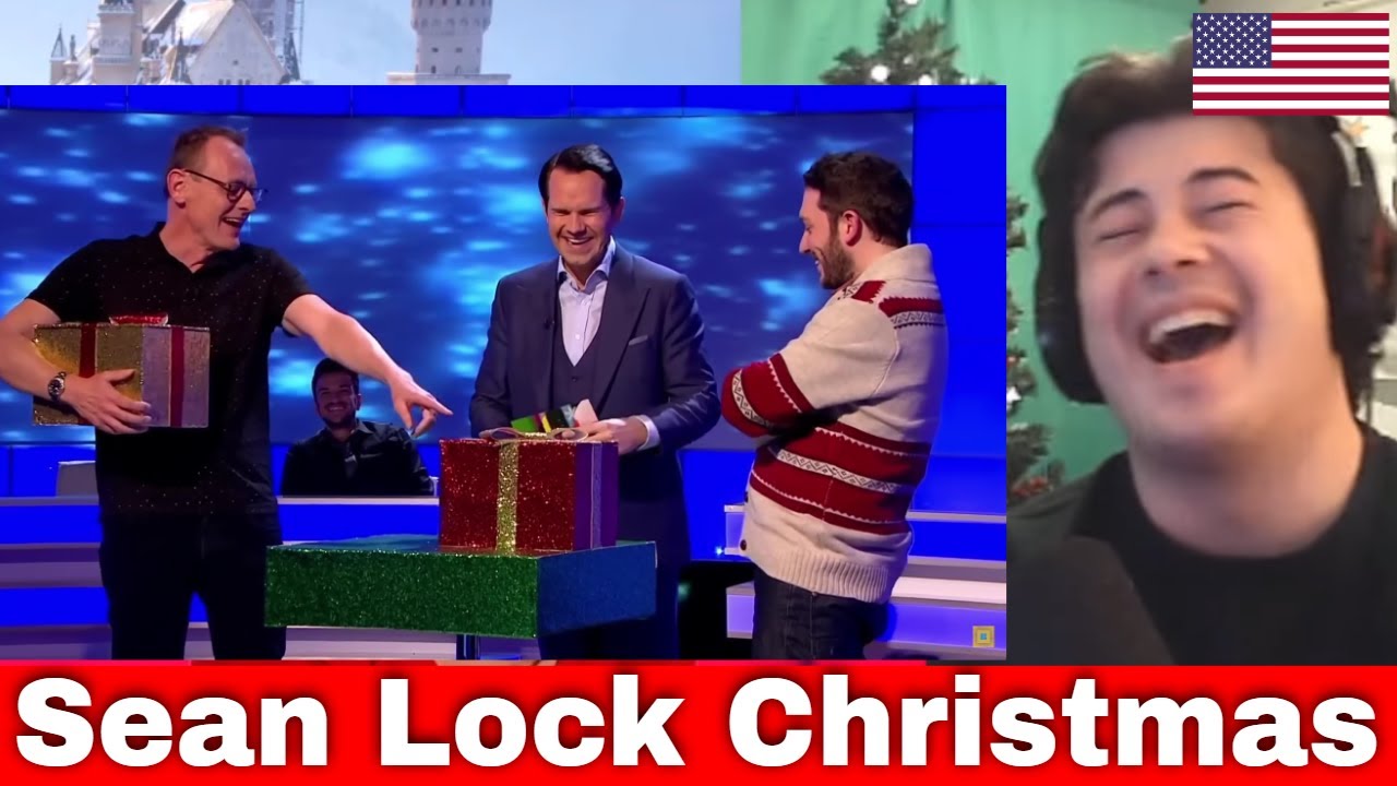 American Reacts Sean Lock's Funniest Christmas Moments | Volume.1 | 8 Out of 10 Cats