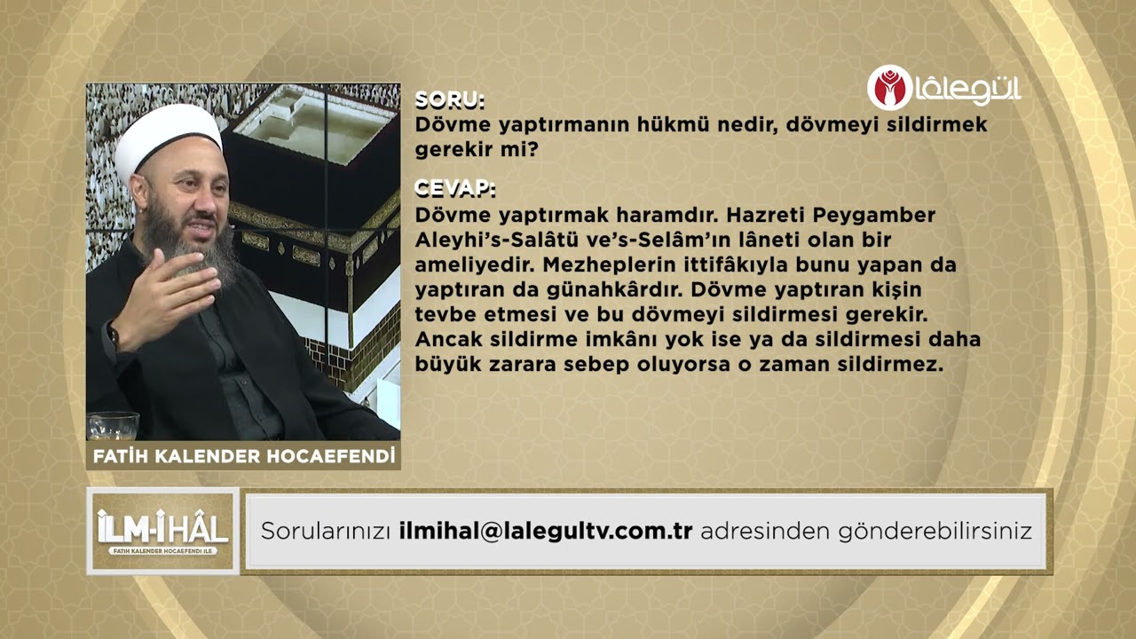 Dövme yaptırmanın hükmü nedir, dövmeyi sildirmek gerekir mi?