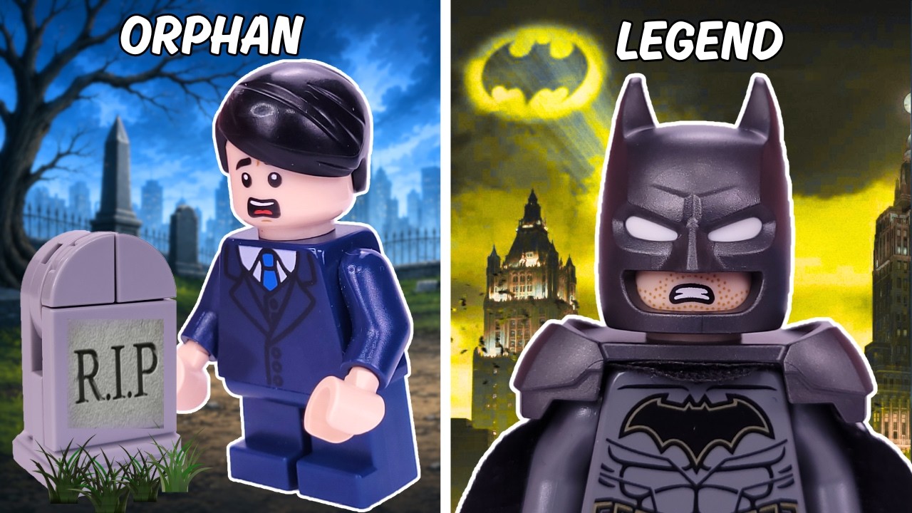 Я построил всю жизнь Бэтмена из Lego!