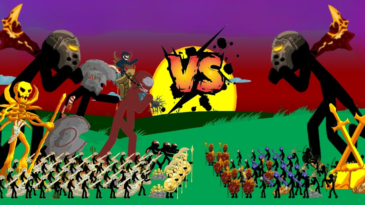 STICK WAR LEGACY || Griffon the Great Vs Lava Spearton 🔥|| A great battle ⚔️
