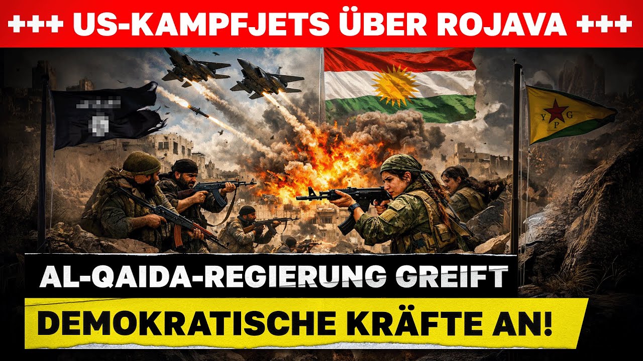 USA behindern Erdogan und Al Qaida in Rojava (Kurdistan)