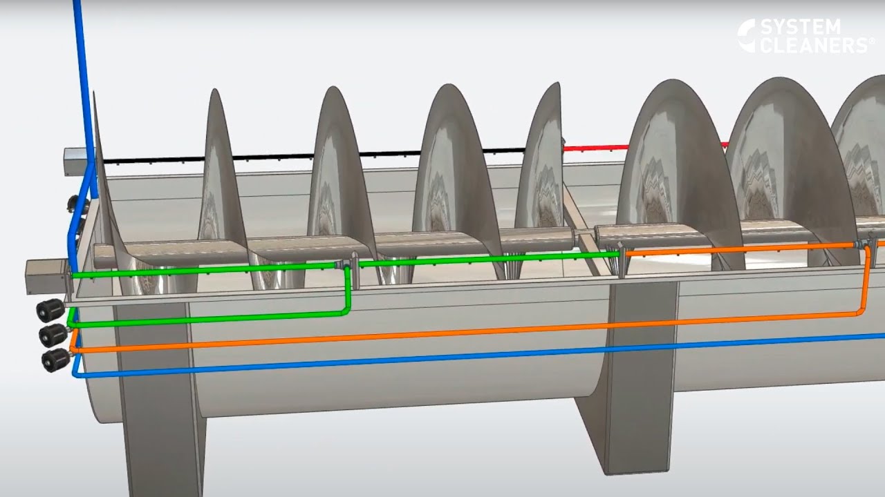 Spin Chiller - Automated cleaning