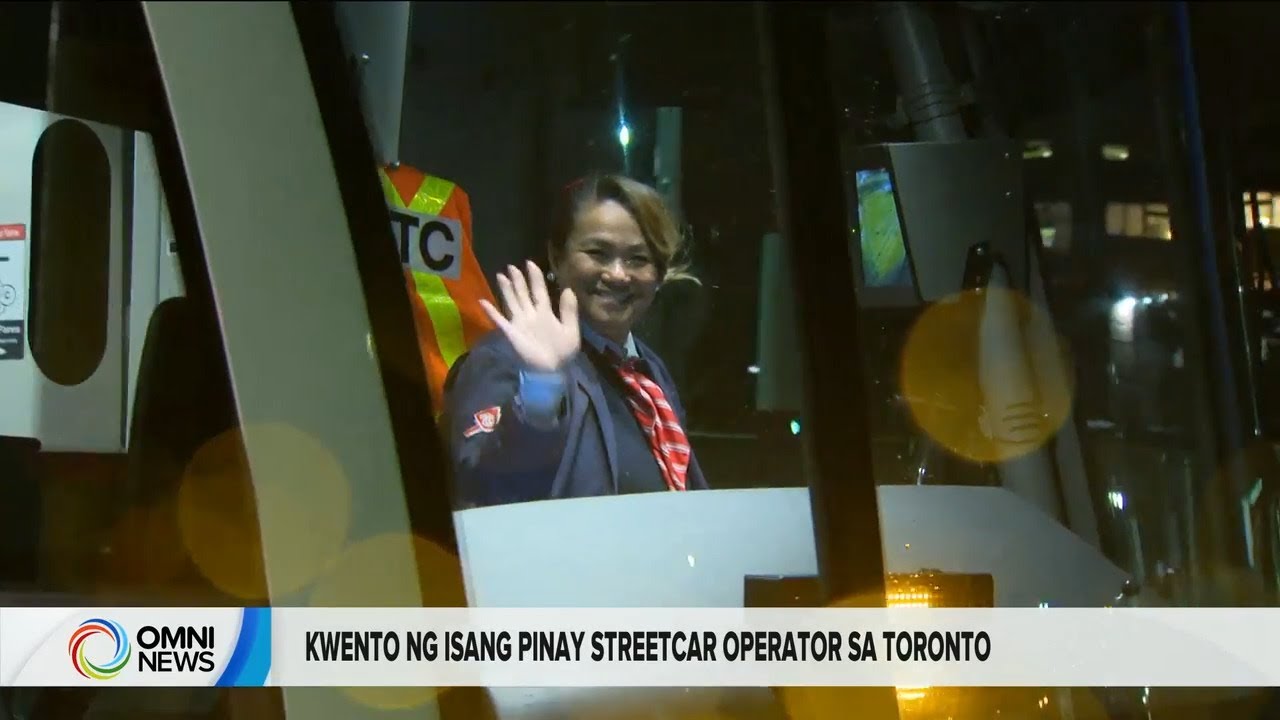 Kwento ng isang Pinoy streetcar operator sa Toronto, representasyon din sa TTC | OMNI News Filipino