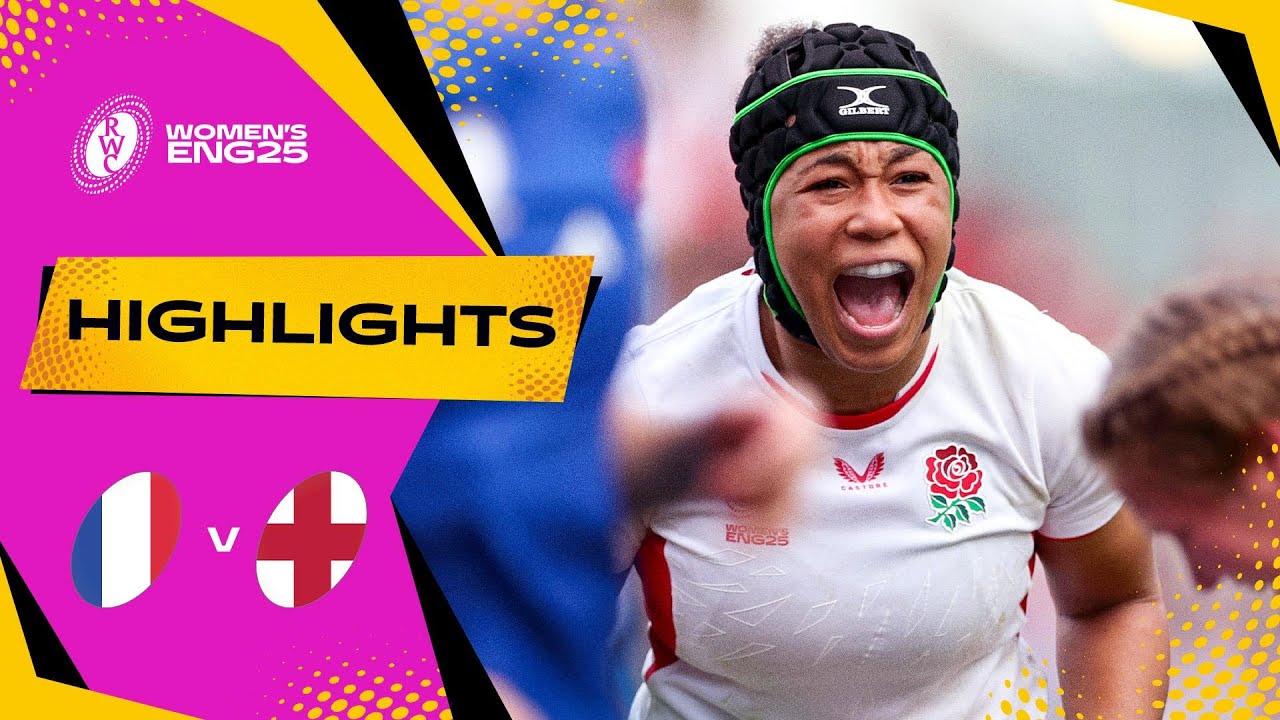 All-time classic 😍 | France v England | Rugby World Cup 2025 | Highlights