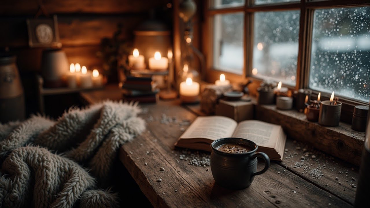 Cozy Cafe Jazz Piano Winter Warm Coffee Ambiance for Study & Relaxation Vibes