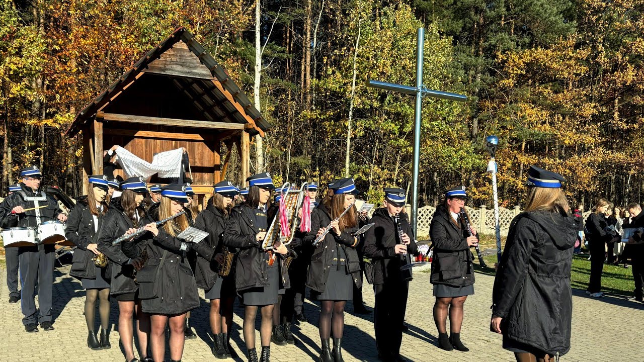 Marsz żałobny "W mogile ciemnej" - Orkiestra Dęta z Przegini 1.11.2024 r.