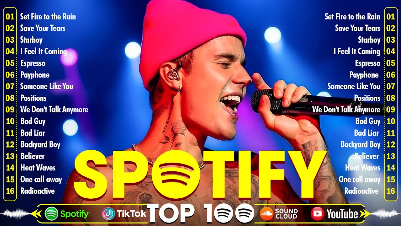 Justin Bieber, The Weeknd, Bruno Mars, Ed Sheeran, Dua Lipa, Adele 🏝️ Pop Hits 2026