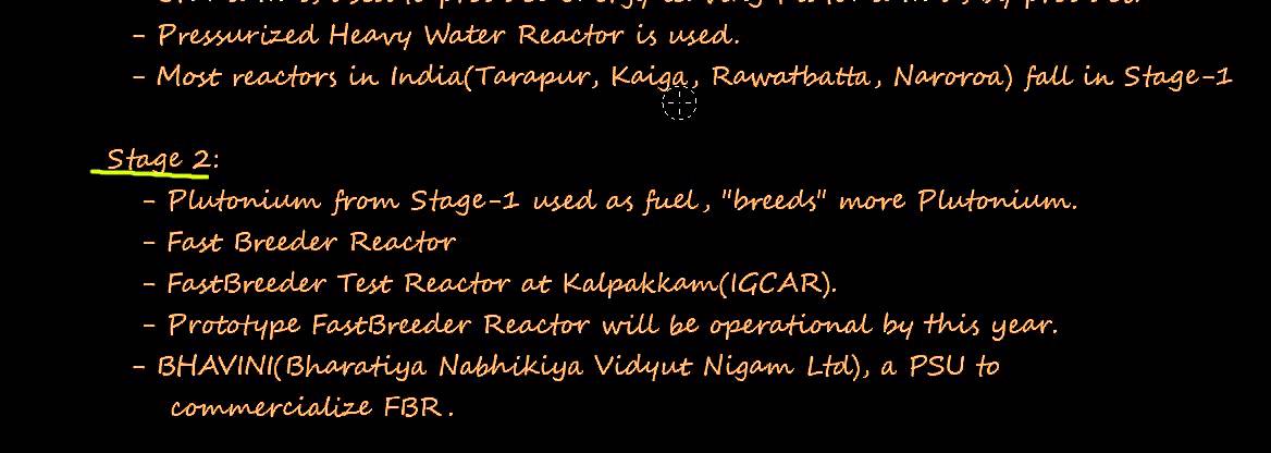 India's Three Stage Nuclear Power Program
