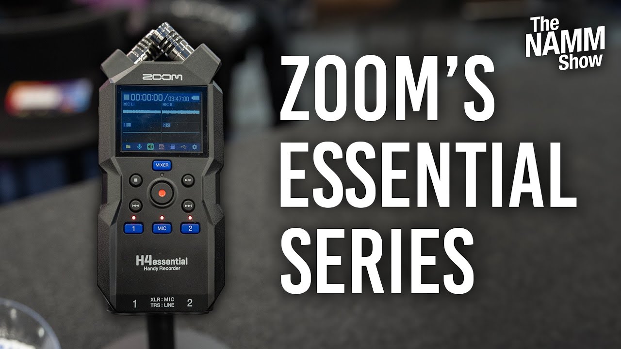 Zoom's Essential Series at NAMM 2024