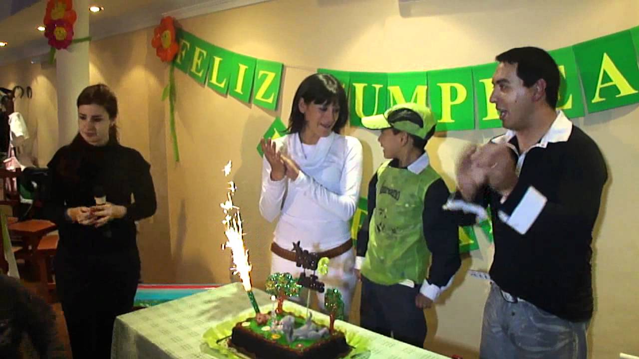 Salón Evaristo´s; Cumple 6 de Laureano: Ceremonia de La torta