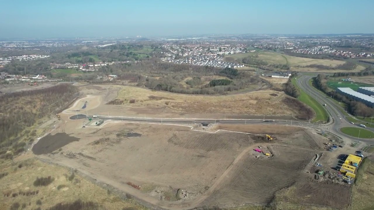 Heavy industrial Ravenscraig now