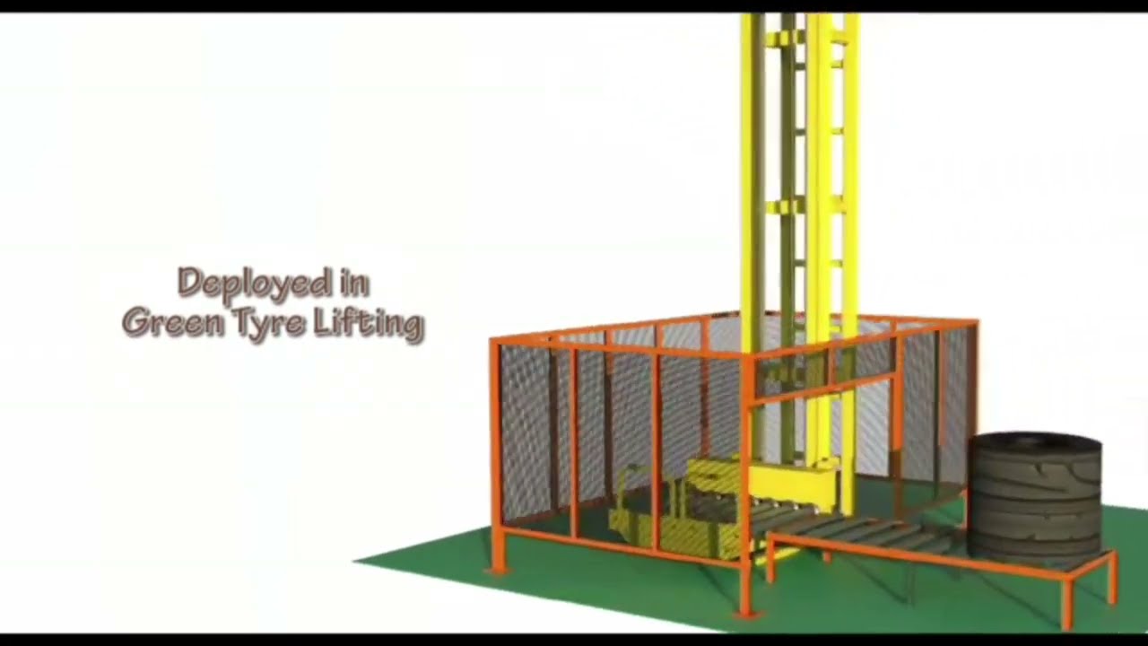 Tralcer Green Tyre Lifter | Safe & Efficient Green Tyre Handling for Tyre Plants