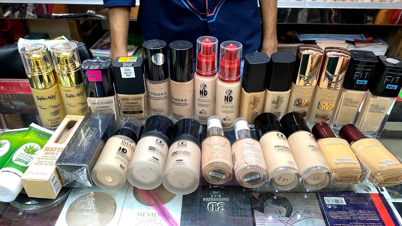 top 20 brand party look Foundation collection and price.