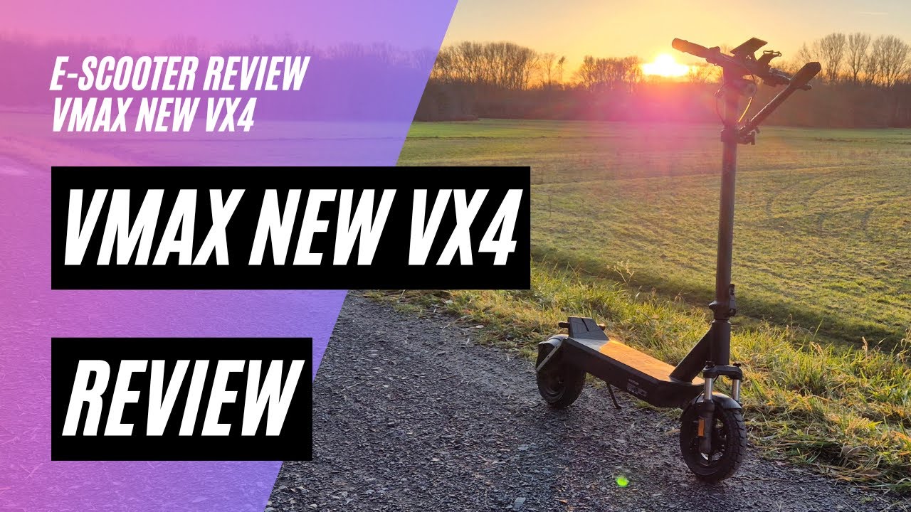 🛴 VMAX NEW VX4 🔍 Review nach ca. 75km (52V; 20,3AH; 500W)