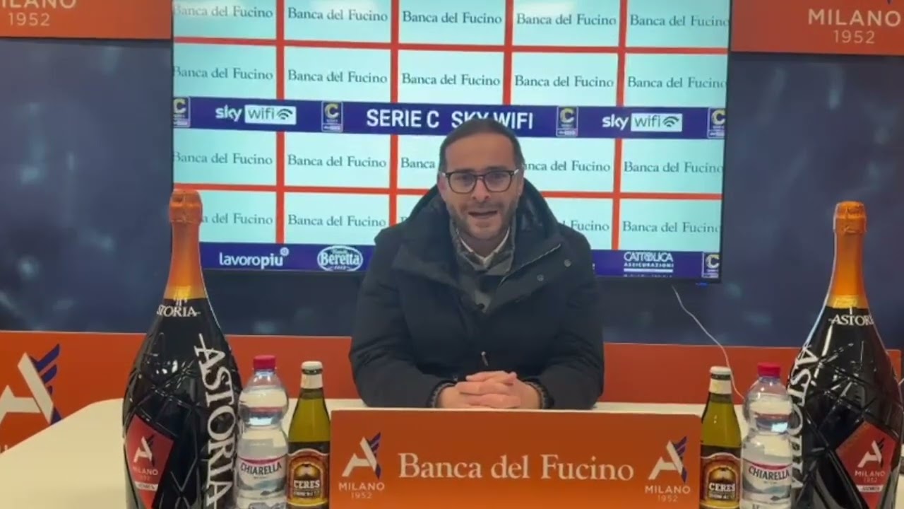 Il ds Giugliarelli dopo il ko con l'Alcione: «Chiediamo scusa»